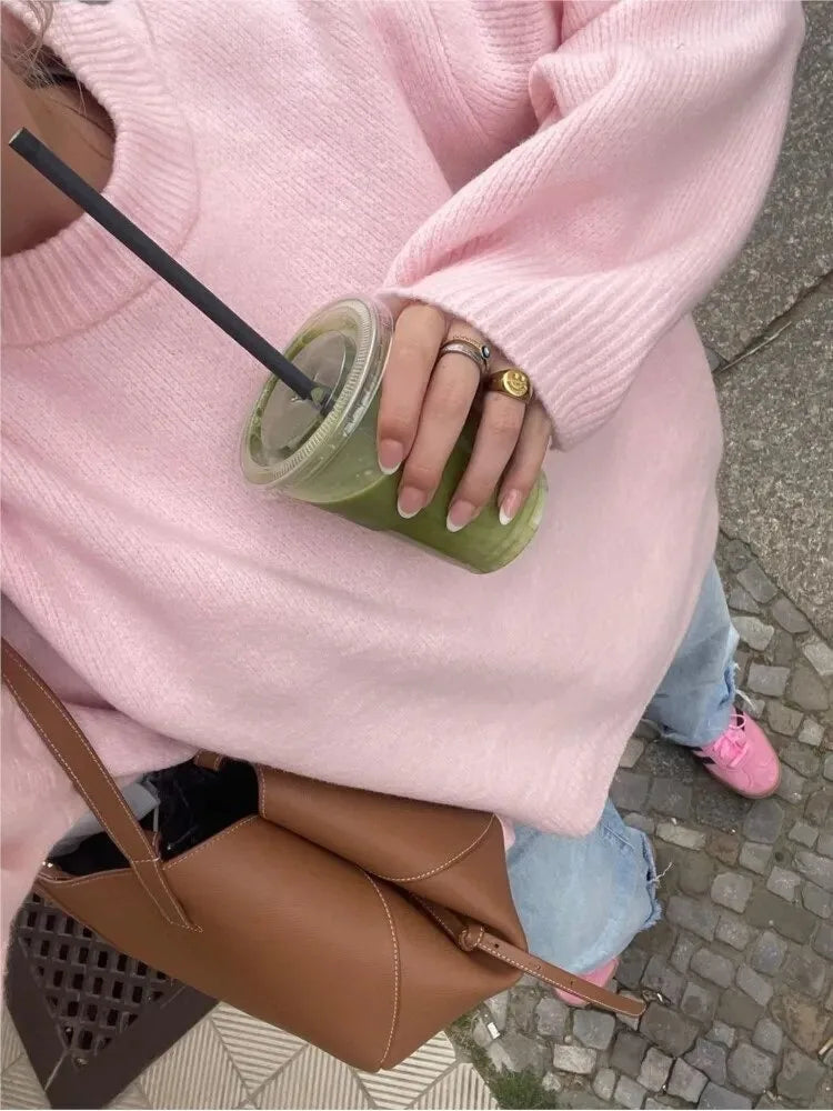 Knitted Pullover Sweater
