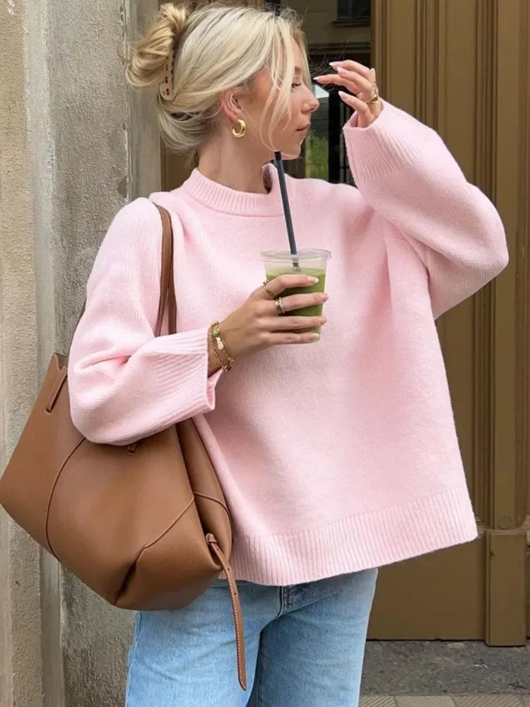 Knitted Pullover Sweater